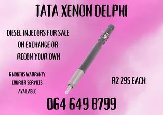 Tata Xenon Delphi Diesel Injectors For Sale On Exchange Or Recon Your Own Washers Included