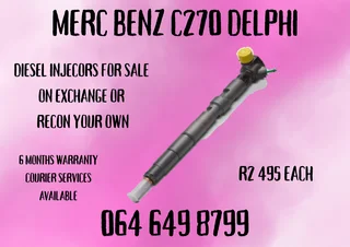 Merc Benz C270 Delphi Diesel Injectors For Sale On Exchange
