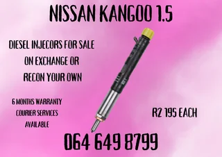 We Can Recon Your Nissan Kangoo 1.5 Diesel Injectors Copper Washers Included