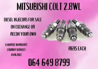 Mitsubishi Colt 2.8wl Diesel Injectors For Sale On Exchange