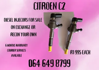 Citroen C2 Diesel Injectors For Sale On Exchange Copper Washers Included