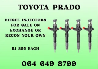 Toyota Prado Diesel Injectors For Sale On Exchange Copper Washers Included