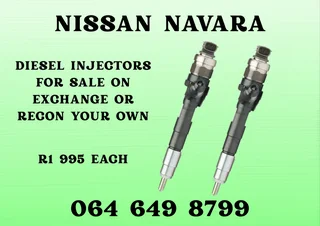 Nissan Navara Diesel Injectors For Sale Or Recon Your Own Copper Washers Included