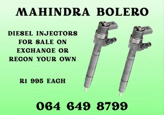 Mahindra Bolero Diesel Injectors With Washers For Sale On Exchange