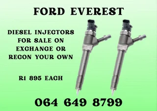 We Can Recon Your Ford Everest Diesel Injectors Washers And Warranty Included