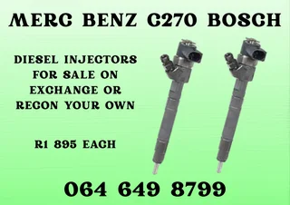 Merc Benz C270 Bosch Diesel Injectors For Sale Or Recon Your Own Washers Included
