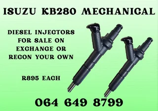 We Can Recon Your Isuzu Kb 280 Mechanical Diesel Injectors 6 Months Warranty Included