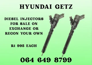 Hyundai Getz Diesel Injectors For Sale On Exchange Or Recon Your Own