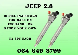 Jeep 2.8 Diesel Injectors For Sale On Exchange