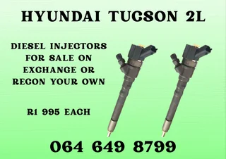 Hyundai Tucson 2l Diesel Injectors For Sale Or Recon Your Own Washers Included