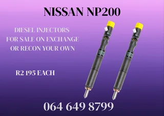 Nissan Np200 Diesel Injectors For Sale Or Recon Your Own