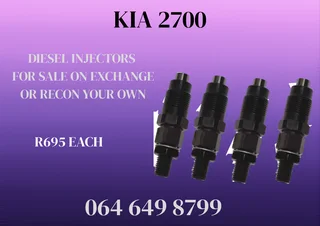We Can Recon Your Kia 2700 Diesel Injectors