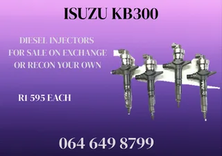 We Can Recon Your Isuzu Kb300 Diesel Injectors 6 Months Warranty Included