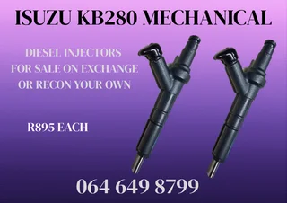 Isuzu Kb280 Mechanical Diesel Injectors For Sale On Exchange Or Recon Your Own Warranty Included