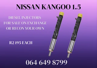 Nissan Kangoo 1.5 Diesel Injectors For Sale On Exchange