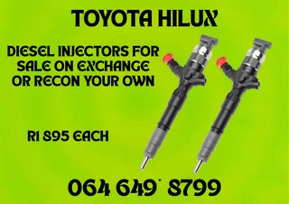 Toyota Hilux Diesel Injectors For Sale On Exchange