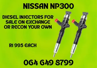 Nissan Np300 Diesel Injectors For Sale On Exchange Washers And Warranty Included