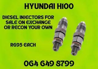We Can Recon Your Hyundai H100 Diesel Injectors With 6 Months Warranty