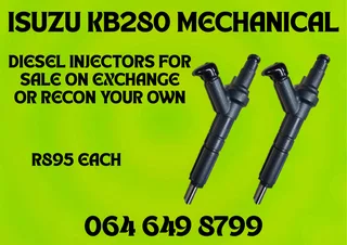 Isuzu Kb280 Mechanical Diesel Injectors With Washers For Sale Warranty Included