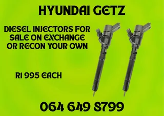 We Can Recon Your Hyundai Getz Diesel Injectors