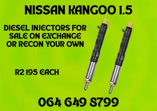 We Can Recon Your Nissan Kangoo 1.5 Diesel Injectors Copper Washers Included