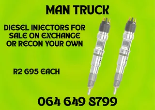 Man Truck Diesel Injectors For Sale On Exchange Or Recon Your Own