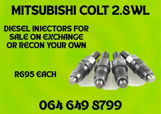 Mitsubishi Colt 2.8wl Diesel Injectors For Sale On Exchange