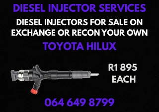 Toyota Hilux Diesel Injectors For Sale On Exchange