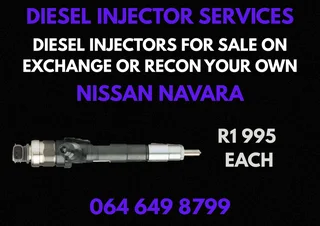 Nissan Navara Diesel Injectors For Sale Or Recon Your Own Washers Included
