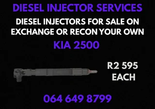Kia 2500 Diesel Injectors For Sale Washers And Warranty Included