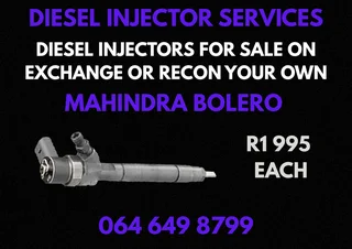 Mahindra Bolero Diesel Injectors With Washers For Sale On Exchange