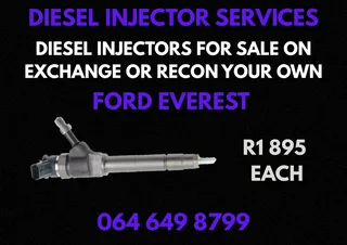 We Can Recon Your Ford Everest Diesel Injectors