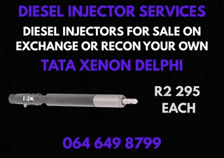 Tata Xenon Delphi Diesel Injectors For Sale On Exchange Or Recon Your Own