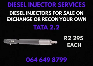 Tata 2.2 Diesel Injectors For Sale Copper Washers Included