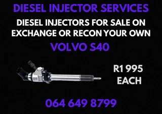Volvo S40 Diesel Injectors For Sale On Exchange Or Recon Your Own  Copper Washers Included