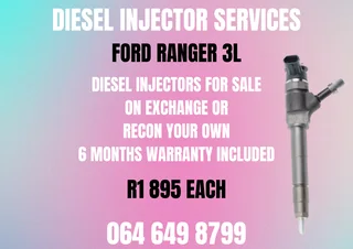 Ford Ranger 3l Diesel Injectors For Sale