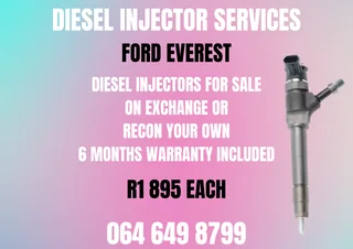 We Can Recon Your Ford Everest Diesel Injectors