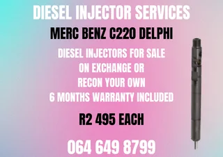 Merc Benz C220 Delphi Diesel Injectors For Sale On Exchange