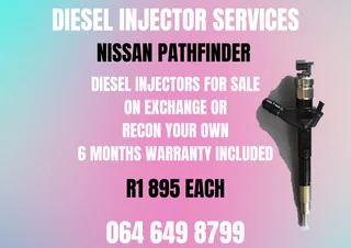 Nissan Pathfinder Diesel Injectors For Sale Or Recon Your Own Washers Included