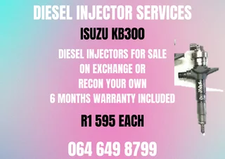 Isuzu Kb300 Diesel Injectors With Washers For Sale 6 Months Warranty Included