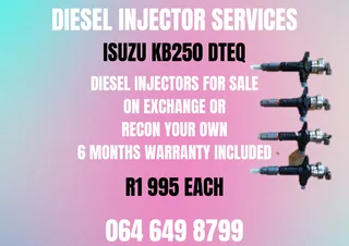 We Can Recon Your Isuzu Kb250 Dteq Diesel Injectors