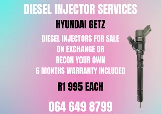 We Can Recon Your Hyundai Getz Diesel Injectors Copper Washers Included