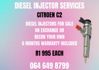Citroen C2 Diesel Injectors For Sale On Exchange Copper Washers Included
