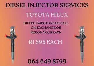 Toyota Hilux Diesel Injectors For Sale On Exchange