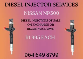 Nissan Np300 Diesel Injectors For Sale On Exchange Washers And Warranty Included