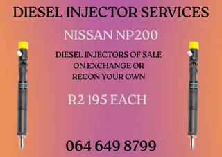 Nissan Np200 Diesel Injectors For Sale Or Recon Your Own