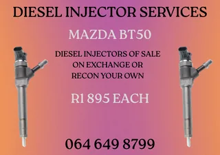 Mazda Bt50 Diesel Injectors For Sale Copper Washers Included