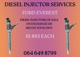 We Can Recon Your Ford Everest Diesel Injectors