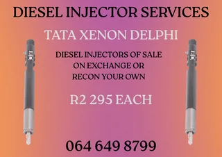 Tata Xenon Delphi Diesel Injectors For Sale On Exchange Or Recon Your Own Washers Included
