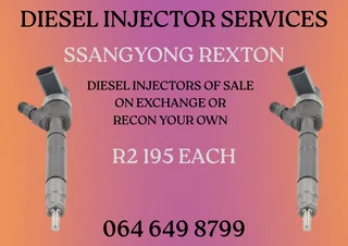 Ssangyong Rexton Diesel Injectors For Sale